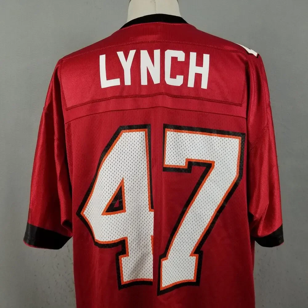 Vintage Tampa Bay Buccaneers Jersey Mens XL NFL Adidas John‎ Lynch 90s